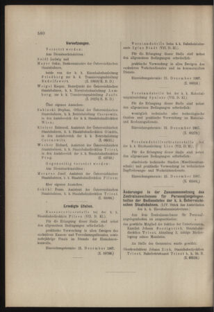 Verordnungs- und Anzeige-Blatt der k.k. General-Direction der österr. Staatsbahnen 19071214 Seite: 2