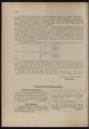 Verordnungs- und Anzeige-Blatt der k.k. General-Direction der österr. Staatsbahnen 19071221 Seite: 6