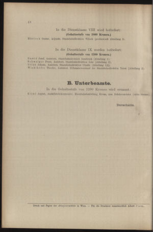 Verordnungs- und Anzeige-Blatt der k.k. General-Direction der österr. Staatsbahnen 19080104 Seite: 48