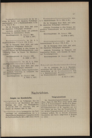 Verordnungs- und Anzeige-Blatt der k.k. General-Direction der österr. Staatsbahnen 19080118 Seite: 3