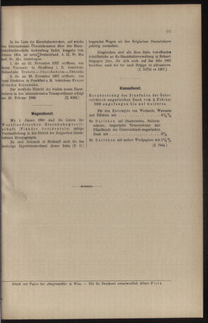 Verordnungs- und Anzeige-Blatt der k.k. General-Direction der österr. Staatsbahnen 19080208 Seite: 5