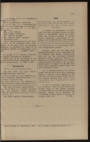 Verordnungs- und Anzeige-Blatt der k.k. General-Direction der österr. Staatsbahnen 19080229 Seite: 7