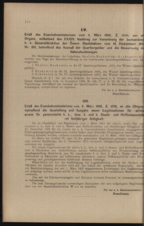 Verordnungs- und Anzeige-Blatt der k.k. General-Direction der österr. Staatsbahnen 19080314 Seite: 4