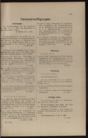 Verordnungs- und Anzeige-Blatt der k.k. General-Direction der österr. Staatsbahnen 19080314 Seite: 5