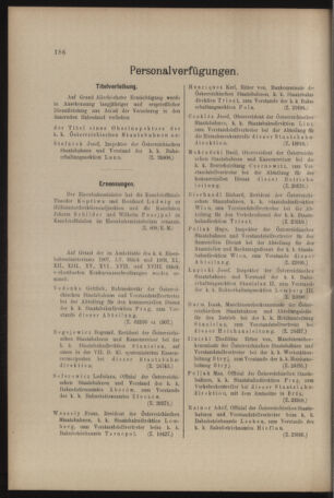 Verordnungs- und Anzeige-Blatt der k.k. General-Direction der österr. Staatsbahnen 19080516 Seite: 6