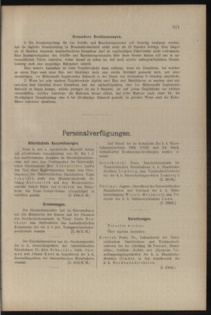 Verordnungs- und Anzeige-Blatt der k.k. General-Direction der österr. Staatsbahnen 19080606 Seite: 7