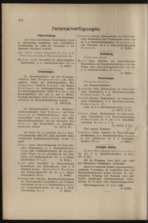 Verordnungs- und Anzeige-Blatt der k.k. General-Direction der österr. Staatsbahnen 19080704 Seite: 20