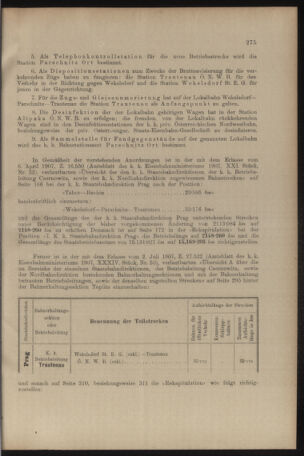 Verordnungs- und Anzeige-Blatt der k.k. General-Direction der österr. Staatsbahnen 19080704 Seite: 3