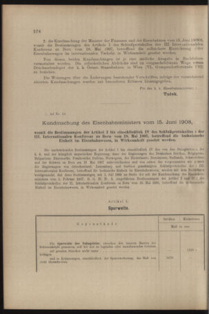 Verordnungs- und Anzeige-Blatt der k.k. General-Direction der österr. Staatsbahnen 19080704 Seite: 6