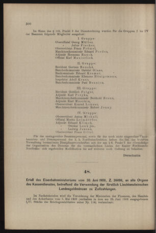 Verordnungs- und Anzeige-Blatt der k.k. General-Direction der österr. Staatsbahnen 19080711 Seite: 2