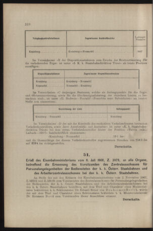 Verordnungs- und Anzeige-Blatt der k.k. General-Direction der österr. Staatsbahnen 19080718 Seite: 4