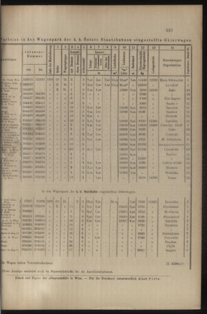 Verordnungs- und Anzeige-Blatt der k.k. General-Direction der österr. Staatsbahnen 19080801 Seite: 11