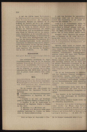 Verordnungs- und Anzeige-Blatt der k.k. General-Direction der österr. Staatsbahnen 19080815 Seite: 6