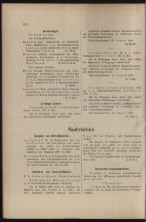 Verordnungs- und Anzeige-Blatt der k.k. General-Direction der österr. Staatsbahnen 19080822 Seite: 10