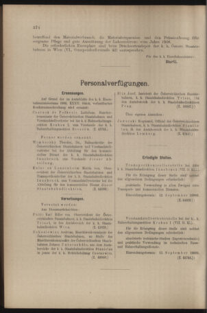 Verordnungs- und Anzeige-Blatt der k.k. General-Direction der österr. Staatsbahnen 19080905 Seite: 4