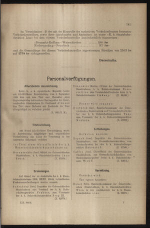 Verordnungs- und Anzeige-Blatt der k.k. General-Direction der österr. Staatsbahnen 19080912 Seite: 5