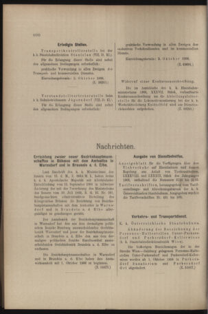 Verordnungs- und Anzeige-Blatt der k.k. General-Direction der österr. Staatsbahnen 19080926 Seite: 2