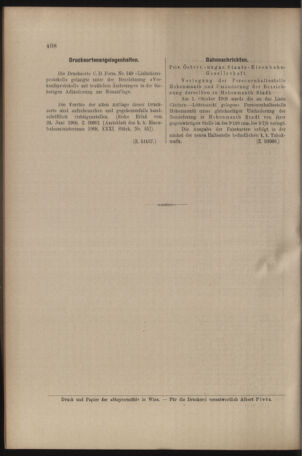 Verordnungs- und Anzeige-Blatt der k.k. General-Direction der österr. Staatsbahnen 19081003 Seite: 6