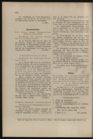 Verordnungs- und Anzeige-Blatt der k.k. General-Direction der österr. Staatsbahnen 19081107 Seite: 8