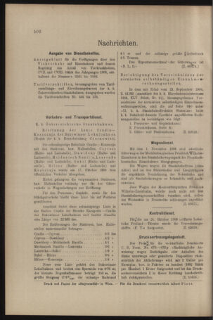 Verordnungs- und Anzeige-Blatt der k.k. General-Direction der österr. Staatsbahnen 19081121 Seite: 4