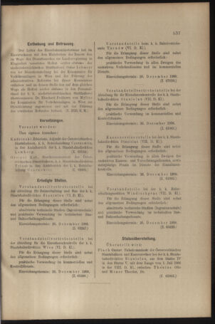 Verordnungs- und Anzeige-Blatt der k.k. General-Direction der österr. Staatsbahnen 19081219 Seite: 3