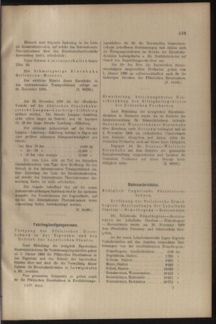 Verordnungs- und Anzeige-Blatt der k.k. General-Direction der österr. Staatsbahnen 19081219 Seite: 5