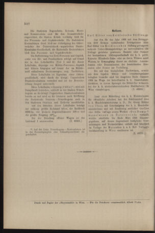 Verordnungs- und Anzeige-Blatt der k.k. General-Direction der österr. Staatsbahnen 19081219 Seite: 6