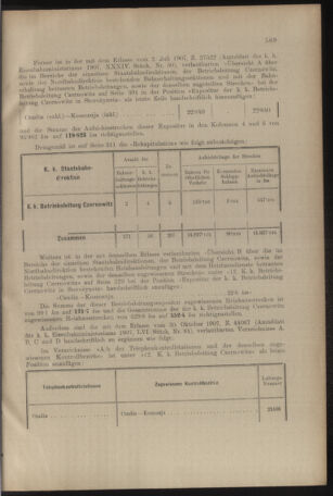 Verordnungs- und Anzeige-Blatt der k.k. General-Direction der österr. Staatsbahnen 19081228 Seite: 3