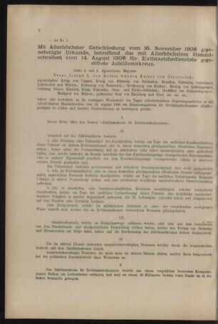 Verordnungs- und Anzeige-Blatt der k.k. General-Direction der österr. Staatsbahnen 19090102 Seite: 2