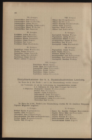 Verordnungs- und Anzeige-Blatt der k.k. General-Direction der österr. Staatsbahnen 19090105 Seite: 14