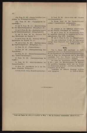 Verordnungs- und Anzeige-Blatt der k.k. General-Direction der österr. Staatsbahnen 19090109 Seite: 10