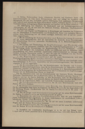 Verordnungs- und Anzeige-Blatt der k.k. General-Direction der österr. Staatsbahnen 19090109 Seite: 2