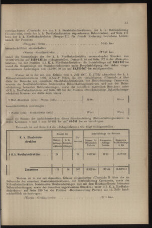 Verordnungs- und Anzeige-Blatt der k.k. General-Direction der österr. Staatsbahnen 19090109 Seite: 3