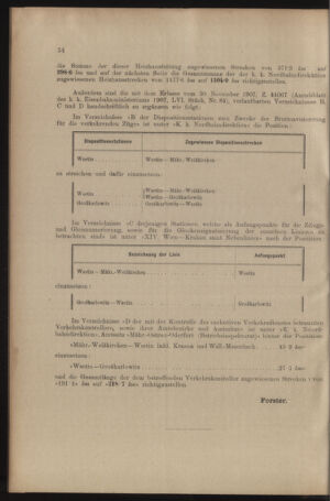 Verordnungs- und Anzeige-Blatt der k.k. General-Direction der österr. Staatsbahnen 19090109 Seite: 4