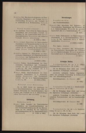 Verordnungs- und Anzeige-Blatt der k.k. General-Direction der österr. Staatsbahnen 19090116 Seite: 4