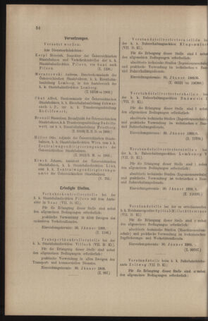 Verordnungs- und Anzeige-Blatt der k.k. General-Direction der österr. Staatsbahnen 19090123 Seite: 2