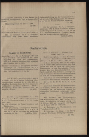 Verordnungs- und Anzeige-Blatt der k.k. General-Direction der österr. Staatsbahnen 19090123 Seite: 3