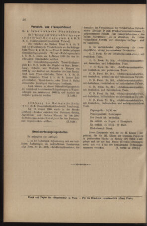 Verordnungs- und Anzeige-Blatt der k.k. General-Direction der österr. Staatsbahnen 19090123 Seite: 4