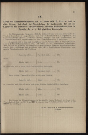 Verordnungs- und Anzeige-Blatt der k.k. General-Direction der österr. Staatsbahnen 19090130 Seite: 3