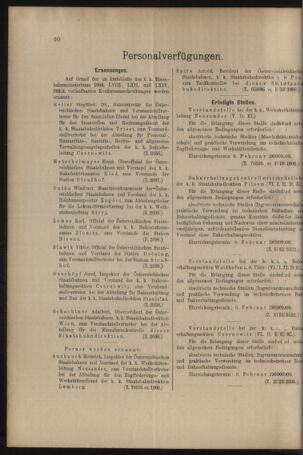 Verordnungs- und Anzeige-Blatt der k.k. General-Direction der österr. Staatsbahnen 19090130 Seite: 4