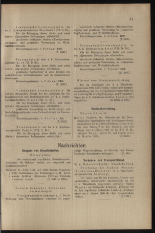 Verordnungs- und Anzeige-Blatt der k.k. General-Direction der österr. Staatsbahnen 19090130 Seite: 5