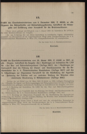 Verordnungs- und Anzeige-Blatt der k.k. General-Direction der österr. Staatsbahnen 19090206 Seite: 5