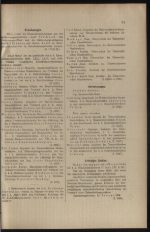 Verordnungs- und Anzeige-Blatt der k.k. General-Direction der österr. Staatsbahnen 19090206 Seite: 7