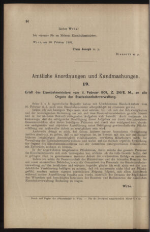 Verordnungs- und Anzeige-Blatt der k.k. General-Direction der österr. Staatsbahnen 19090213 Seite: 10