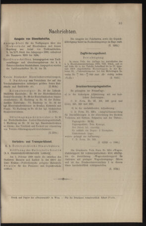 Verordnungs- und Anzeige-Blatt der k.k. General-Direction der österr. Staatsbahnen 19090213 Seite: 7