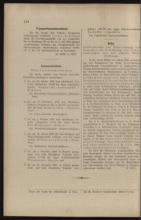 Verordnungs- und Anzeige-Blatt der k.k. General-Direction der österr. Staatsbahnen 19090227 Seite: 10