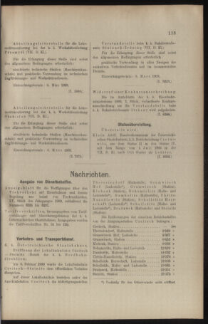 Verordnungs- und Anzeige-Blatt der k.k. General-Direction der österr. Staatsbahnen 19090227 Seite: 5