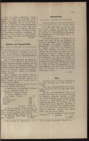 Verordnungs- und Anzeige-Blatt der k.k. General-Direction der österr. Staatsbahnen 19090313 Seite: 7