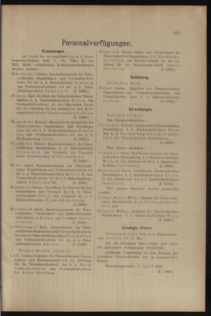 Verordnungs- und Anzeige-Blatt der k.k. General-Direction der österr. Staatsbahnen 19090327 Seite: 5