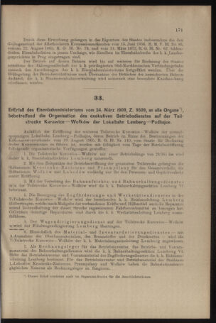 Verordnungs- und Anzeige-Blatt der k.k. General-Direction der österr. Staatsbahnen 19090403 Seite: 3